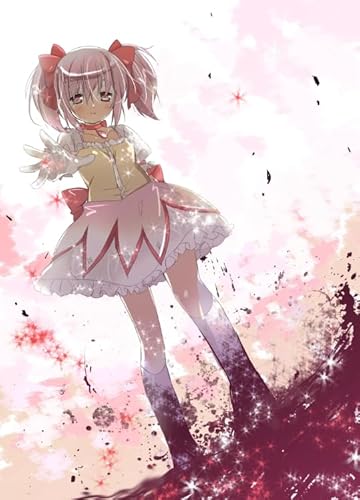 Japanese Animes Madokas Magicas Poster Bilds - Puzzle 1000 Teile - Lernspielzeug Für Kinder - Family Stressabbau-Spiele Für Erwachsene - Wand Kunst Dekoration Yq374Zy von RUIYANMQ