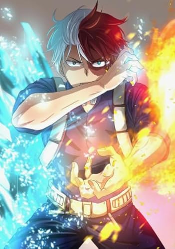 Japanese Animes My Heross Academias Todoroki Shotos Todoroki Shotos - Für Lernspielzeug Für Kinder - Erwachsene Spaß Herausforderung Spielzeug -1000 Teile Puzzle Wn420Zk von RUIYANMQ