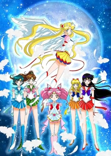 Japanese Animes Tsukino Moonss Poster - Puzzle 1000 Teile - Familie Stressabbau Puzzle Spiele - Lernspielzeug Für Kinder Yq481Zy von RUIYANMQ
