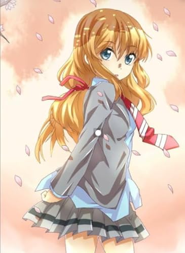 Japanese Animes Your Lie In Aprils Plakats - Buntes Puzzle - Für Lernspiele Für Kinder - Familie Spaß Herausforderung Spielzeug - 1000 Teile Puzzles Wn152Zk von RUIYANMQ