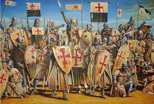 Puzzle 1000 Stück - Crusades Poster - Lernspielzeug Für Kinder - Family Stress Reduction Games - Erwachsene Puzzles Herausforderung Spiel Yq54Zp Puzzle 1000 Stück - Crusades Poster - Lernspielzeug Für Kinder - Family Stress Reduction Games - Erwachsene Puzzles Herausforderung Spiel Yq54Zp von RUIYANMQ