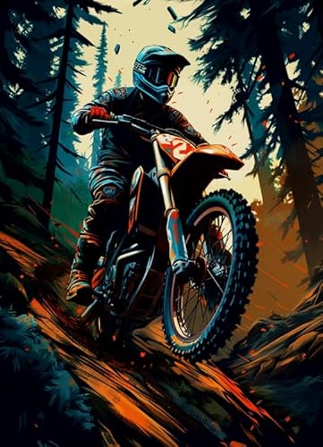 Puzzle 1000 Teile - Buntes Motoss Plakate - Abstrakte Kunst Puzzles - Familie Spaß Herausforderung Spielzeug - Adult Personalisiertes Herausforderungs Spielzeug Wd01Zt von RUIYANMQ