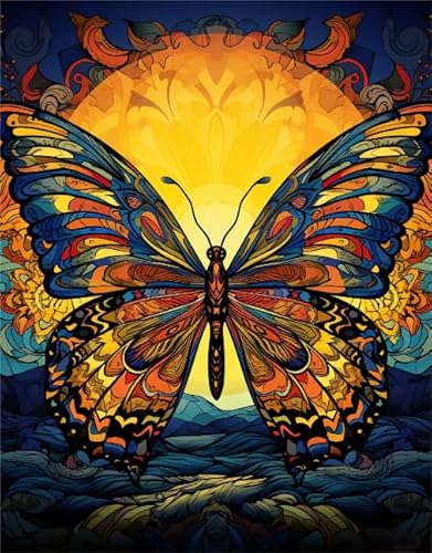Puzzle 1000 Teile - Butterflys and Sunflowerss Art Bilder - Colour Puzzle - Heim-Dekoration - Ältere Menschen Gedächtnis Kognitions Spiele Wn270Zk von RUIYANMQ