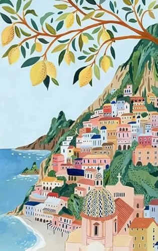 Puzzle 1000 Teile - City Travel Landscapes Wand Kunst Plakate - Ältere Menschen Gedächtnis Kognitions Spiele - Spiele Zum Stressabbau In Der Familie Wd01Zt von RUIYANMQ