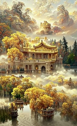 Puzzle 1000 Teile - Imperials Palaces Landscapes Plakate - Puzzles Für Ältere Erwachsene - Spiele Zum Stressabbau In Der Familie - Wand Kunst Dekoration Wd01Zt von RUIYANMQ