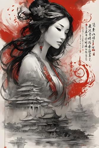 Puzzle 1000 Teile - Japanese Geishas Tattooed Girlss Painting - Fun Puzzle - Stressabbau-Spiele Für Die Familie - Erwachsene Challenge Toys Yq37Zy Puzzle 1000 Teile - Japanese Geishas Tattooed Girlss Painting - Fun Puzzle - Stressabbau-Spiele Für Die Familie - Erwachsene Challenge Toys Yq37Zy von RUIYANMQ