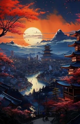 Puzzle 1000 Teile - Japanese Scenery Ölgemälde - Buntes Puzzle - Familie Spaß Herausforderung Spielzeug - Adult Personalisiertes Herausforderungs Spielzeug Wd01Zt Puzzle 1000 Teile - Japanese Scenery Ölgemälde - Buntes Puzzle - Familie Spaß Herausforderung Spielzeug - Adult Personalisiertes Herausforderungs Spielzeug Wd01Zt von RUIYANMQ