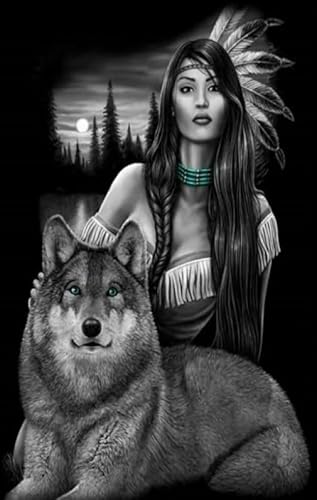 Puzzle 1000 Teile - Nativess India Picture - Black Kunst White Puzzles - Gedächtnis Spiele Für Erwachsene - Familie Stress Relief Spielzeug Wd01Zt von RUIYANMQ
