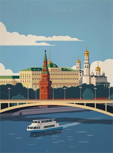 Puzzles 1000 Stück, Colourful Jigsaw, Russian Retro Landscape Travel Art Posters, for Aldult Educational Toys, Irregular Jigsaw Memory Game Wy142Zq Puzzles 1000 Stück, Colourful Jigsaw, Russian Retro Landscape Travel Art Posters, for Aldult Educational Toys, Irregular Jigsaw Memory Game Wy142Zq von RUIYANMQ
