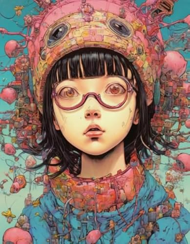 Puzzles 1000 Teile,Japanese Painting Shintaro Kagos Illustrations - Abstrakte Kunst Puzzle - Memory Spiele Für Erwachsene - Lernspielzeug Für Familien Yq59Zy von RUIYANMQ