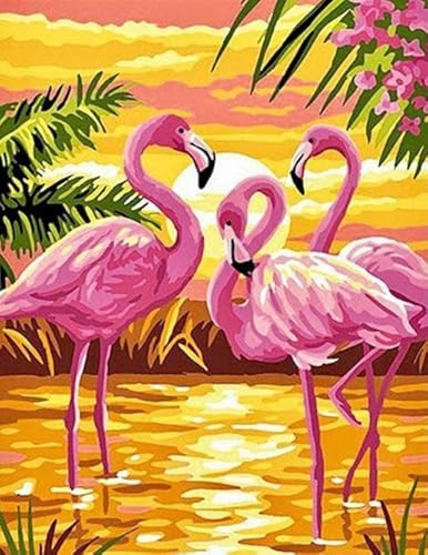 Puzzles 1000 Teile - Animal Flamingoss Plakate - Abstrakte Kunst Puzzle - Lernspiele Für Erwachsene - Personalisiertes Herausforderungs Spielzeug Wd01Zt von RUIYANMQ