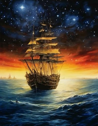 Puzzles 1000 Teile - Buntes Shipss Plakate - Memory Challenge Spiele Für Erwachsene - Familie Stress Relief Spielzeug - Wand Kunst Dekoration Wd01Zt von RUIYANMQ