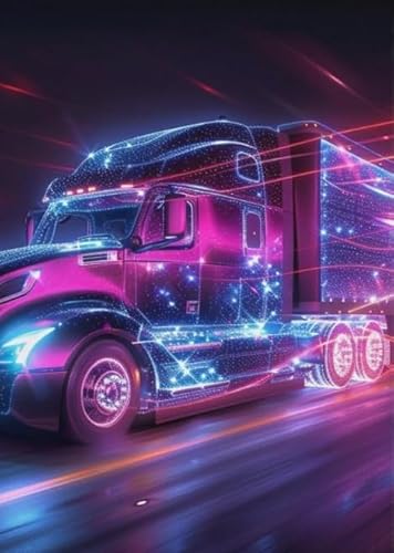 Puzzles 1000 Teile - Buntes Trucks Plakate - Erwachsene Challenge Game - Wand Kunst Dekoration - Puzzle Spielzeug Für Adult Wd01Zt von RUIYANMQ