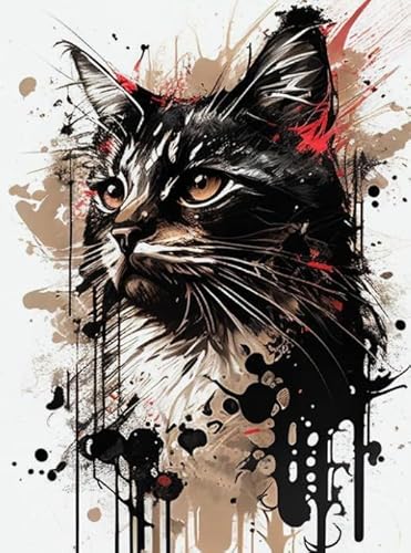 Puzzles 1000 Teile - Graffiti Kunst Animal Cat Kunst Plakate - Buntes Unregelmäßiges Puzzle - Lernspielzeug Für Adult - Wand Kunst Dekoration Wd01Zt Puzzles 1000 Teile - Graffiti Kunst Animal Cat Kunst Plakate - Buntes Unregelmäßiges Puzzle - Lernspielzeug Für Adult - Wand Kunst Dekoration Wd01Zt von RUIYANMQ