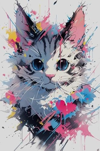 Puzzles 1000 Teile - Graffiti Kunst Animal Cat Kunst Plakate - Buntes Unregelmäßiges Puzzle - Lernspielzeug Für Adult - Wand Kunst Dekoration Wd01Zt Puzzles 1000 Teile - Graffiti Kunst Animal Cat Kunst Plakate - Buntes Unregelmäßiges Puzzle - Lernspielzeug Für Adult - Wand Kunst Dekoration Wd01Zt von RUIYANMQ