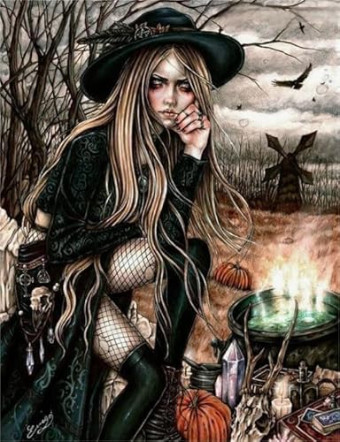 Puzzles 1000 Teile - Wickeds Witchs Plakate - Irreguläre Kunst Puzzle,Memory Spiele Für Erwachsene - Familie Stress Relief Spielzeug Yq33Zy von RUIYANMQ