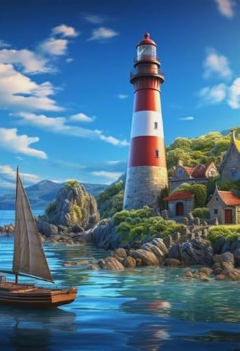 RUIYANMQ 1000 Pieces,Buntes Puzzle,Puzzle Gifts,Lighthouses Seascape Oil Painting ,Gedächtnis Spiele Für Erwachsene,Spielzeug Zum Stressabbau Für Die Ganze Familie,Dx50Zp RUIYANMQ 1000 Pieces,Buntes Puzzle,Puzzle Gifts,Lighthouses Seascape Oil Painting ,Gedächtnis Spiele Für Erwachsene,Spielzeug Zum Stressabbau Für Die Ganze Familie,Dx50Zp von RUIYANMQ