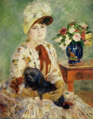 RUIYANMQ 1000 Pieces,Buntes Puzzle,Puzzle Gifts,Renoirs Classic Oil Painting,Spielzeug Zur Stressreduzierung Für Die Familie,Herausforderungs Spiel Für Erwachsenes,Home Wand Dekoration,Dx163Zp von RUIYANMQ