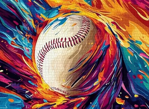 RUIYANMQ 1000 Pieces,Buntes Puzzle,Unregelmäßiges Puzzle Gifts,Abstract Balls Posters,Gedächtnis Spiele Für Erwachsene,Spielzeug Zum Stressabbau Für Die Ganze Familie， Dx97Zp von RUIYANMQ