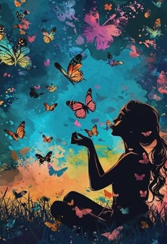 RUIYANMQ 1000 Pieces,Buntes Puzzle,Unregelmäßiges Puzzle Gifts,Abstract Butterflys Posters,Familien-Herausforderungs Spielzeug,Stressabbau-Spiel Für Erwachsene, Kunstbild,Dx54Zp RUIYANMQ 1000 Pieces,Buntes Puzzle,Unregelmäßiges Puzzle Gifts,Abstract Butterflys Posters,Familien-Herausforderungs Spielzeug,Stressabbau-Spiel Für Erwachsene, Kunstbild,Dx54Zp von RUIYANMQ