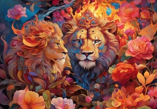 RUIYANMQ 1000 Pieces,Buntes Puzzle,Unregelmäßiges Puzzle Gifts,,Abstract Lionss Picture,Wall Art Posters,for Adults Teenagers,Spiel Zur Stressreduzierung Für Die Ganze Familie Dx270Zp RUIYANMQ 1000 Pieces,Buntes Puzzle,Unregelmäßiges Puzzle Gifts,,Abstract Lionss Picture,Wall Art Posters,for Adults Teenagers,Spiel Zur Stressreduzierung Für Die Ganze Familie Dx270Zp von RUIYANMQ