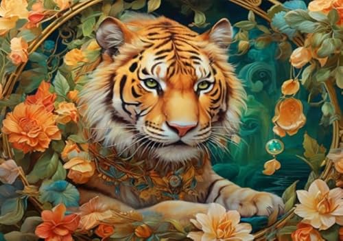 RUIYANMQ 1000 Pieces,Buntes Puzzle,Unregelmäßiges Puzzle Gifts,Animal Tiger Oil Painting,Lernspielzeug Für Erwachsene,Gedächtnis Spiele Für Erwachsene,Home Decor,Dx261Zp RUIYANMQ 1000 Pieces,Buntes Puzzle,Unregelmäßiges Puzzle Gifts,Animal Tiger Oil Painting,Lernspielzeug Für Erwachsene,Gedächtnis Spiele Für Erwachsene,Home Decor,Dx261Zp von RUIYANMQ