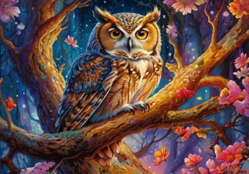 RUIYANMQ 1000 Pieces,Buntes Puzzle,Unregelmäßiges Puzzle Gifts,Art Picture,Abstract Owlss Posters,Family's Educational S Toys,Elderly Memory Cognition Game Dx254Zp RUIYANMQ 1000 Pieces,Buntes Puzzle,Unregelmäßiges Puzzle Gifts,Art Picture,Abstract Owlss Posters,Family's Educational S Toys,Elderly Memory Cognition Game Dx254Zp von RUIYANMQ
