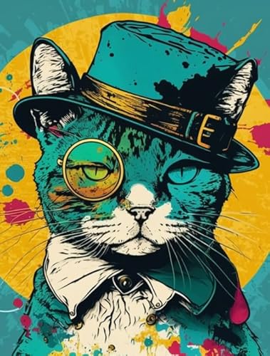 RUIYANMQ 1000 Pieces,Buntes Puzzle,Unregelmäßiges Puzzle Gifts,Colorful Cat Posters,Abstract,Personalisiertes Kinderspielzeug Für Erwachsene,Lernspielzeug Für Die Ganze Familie,Dx122Zp RUIYANMQ 1000 Pieces,Buntes Puzzle,Unregelmäßiges Puzzle Gifts,Colorful Cat Posters,Abstract,Personalisiertes Kinderspielzeug Für Erwachsene,Lernspielzeug Für Die Ganze Familie,Dx122Zp von RUIYANMQ