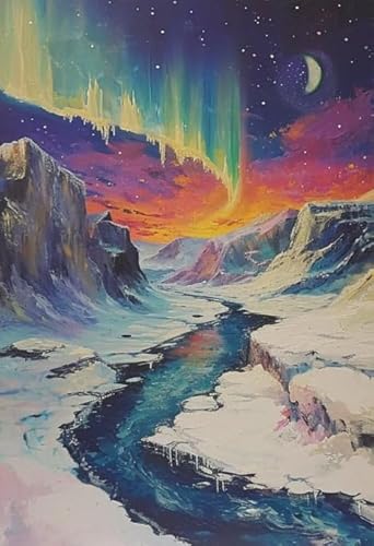 RUIYANMQ 1000 Pieces,Buntes Puzzle,Unregelmäßiges Puzzle Gifts,，Elderly Fun Toy,Familien-Lernspiel Zum Gedächtnis,Alchemys Starry Sky Scenery Posters,Dx41Zp von RUIYANMQ