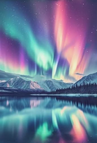 RUIYANMQ 1000 Pieces,Buntes Puzzle,Unregelmäßiges Puzzle Gifts,，Elderly Fun Toy,Familien-Lernspiel Zum Gedächtnis,Alchemys Starry Sky Scenery Posters,Dx44Zp von RUIYANMQ