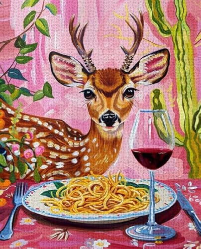RUIYANMQ 1000 Pieces,Buntes Puzzle,Unregelmäßiges Puzzle Gifts,Funny Animals Eating Food,Lernspielzeug Für Erwachsene,Gedächtnis- Und Wahrnehmungs Spiele Für Ältere Menschen,Jigsaw Dx87Zp RUIYANMQ 1000 Pieces,Buntes Puzzle,Unregelmäßiges Puzzle Gifts,Funny Animals Eating Food,Lernspielzeug Für Erwachsene,Gedächtnis- Und Wahrnehmungs Spiele Für Ältere Menschen,Jigsaw Dx87Zp von RUIYANMQ