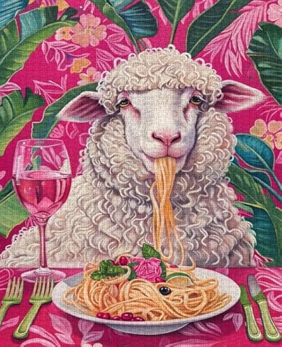 RUIYANMQ 1000 Pieces,Buntes Puzzle,Unregelmäßiges Puzzle Gifts,Funny Animals Eating Food,Lernspielzeug Für Erwachsene,Gedächtnis- Und Wahrnehmungs Spiele Für Ältere Menschen,Jigsaw Dx91Zp RUIYANMQ 1000 Pieces,Buntes Puzzle,Unregelmäßiges Puzzle Gifts,Funny Animals Eating Food,Lernspielzeug Für Erwachsene,Gedächtnis- Und Wahrnehmungs Spiele Für Ältere Menschen,Jigsaw Dx91Zp von RUIYANMQ
