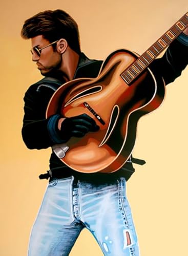 RUIYANMQ 1000 Stück Kunst Puzzle - Singers Georgess.Michael Plakate - Irregular Puzzle - Personalisierte Spielzeuge Für Erwachsene - Educational Games - Ex64Zx RUIYANMQ 1000 Stück Kunst Puzzle - Singers Georgess.Michael Plakate - Irregular Puzzle - Personalisierte Spielzeuge Für Erwachsene - Educational Games - Ex64Zx von RUIYANMQ