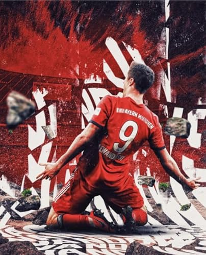 RUIYANMQ 1000 Stück Kunst Puzzle - Soccer Lewandowskis Oil Painting Plakate - Irregular Puzzle - Personalisierte Spielzeuge Für Erwachsene - Educational Games - Ex193Zx RUIYANMQ 1000 Stück Kunst Puzzle - Soccer Lewandowskis Oil Painting Plakate - Irregular Puzzle - Personalisierte Spielzeuge Für Erwachsene - Educational Games - Ex193Zx von RUIYANMQ