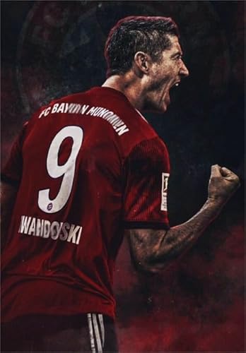 RUIYANMQ 1000 Stück Kunst Puzzle - Soccer Lewandowskis Oil Painting Plakate - Irregular Puzzle - Personalisierte Spielzeuge Für Erwachsene - Educational Games - Ex196Zx RUIYANMQ 1000 Stück Kunst Puzzle - Soccer Lewandowskis Oil Painting Plakate - Irregular Puzzle - Personalisierte Spielzeuge Für Erwachsene - Educational Games - Ex196Zx von RUIYANMQ
