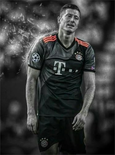 RUIYANMQ 1000 Stück Kunst Puzzle - Soccer Lewandowskis Oil Painting Plakate - Irregular Puzzle - Personalisierte Spielzeuge Für Erwachsene - Educational Games - Ex198Zx RUIYANMQ 1000 Stück Kunst Puzzle - Soccer Lewandowskis Oil Painting Plakate - Irregular Puzzle - Personalisierte Spielzeuge Für Erwachsene - Educational Games - Ex198Zx von RUIYANMQ