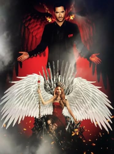 RUIYANMQ 1000 Stück Puzzle，Classic Film Bloodlusts Luciferss Plakate - Personalisiertes Puzzle Spielzeug Für Erwachsene - Spiele Zur Stressreduktion In Der Familie - Ex281Zx von RUIYANMQ