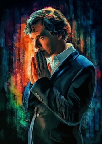 RUIYANMQ 1000 Stück Puzzle,Classic Film Sherlockss Plakate - Spiele Zur Stressreduktion In Der Familie - Puzzlespiel Für Erwachsene Gifts - Ex307Zx RUIYANMQ 1000 Stück Puzzle,Classic Film Sherlockss Plakate - Spiele Zur Stressreduktion In Der Familie - Puzzlespiel Für Erwachsene Gifts - Ex307Zx von RUIYANMQ