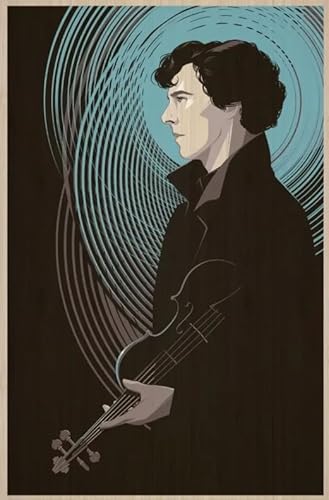 RUIYANMQ 1000 Stück Puzzle,Classic Film Sherlockss Plakate - Spiele Zur Stressreduktion In Der Familie - Puzzlespiel Für Erwachsene Gifts - Ex312Zx RUIYANMQ 1000 Stück Puzzle,Classic Film Sherlockss Plakate - Spiele Zur Stressreduktion In Der Familie - Puzzlespiel Für Erwachsene Gifts - Ex312Zx von RUIYANMQ