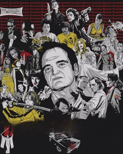 RUIYANMQ 1000 Stück Puzzle,Quentinss Tarantinos Classic Film Plakate - Spiele Zur Stressreduktion In Der Familie - Puzzlespiel Für Erwachsene Gifts - Ex35Zx RUIYANMQ 1000 Stück Puzzle,Quentinss Tarantinos Classic Film Plakate - Spiele Zur Stressreduktion In Der Familie - Puzzlespiel Für Erwachsene Gifts - Ex35Zx von RUIYANMQ