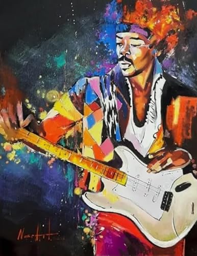 RUIYANMQ 1000 Stück Puzzle，Singers Guitarists Hendrixs Plakate - Gedächtnis Spiele Für Erwachsene - Spielzeug Für Die Ganze Familie - Wand Dekorationation - Ex213Zx von RUIYANMQ