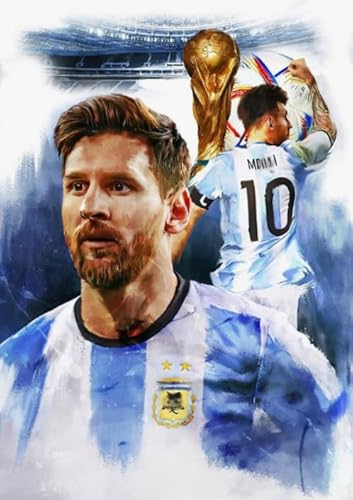 RUIYANMQ 1000 Stück Puzzle - Argentinian Soccer Player 10 Plakate - Personalisiertes Puzzle Spielzeug Für Erwachsene - Spiele Zur Stressreduktion In Der Familie - Ex47Zx von RUIYANMQ