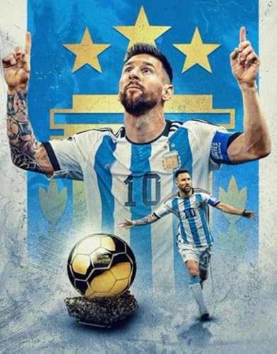 RUIYANMQ 1000 Stück Puzzle - Argentinian Soccer Player 10 Plakate - Personalisiertes Puzzle Spielzeug Für Erwachsene - Spiele Zur Stressreduktion In Der Familie - Ex48Zx von RUIYANMQ
