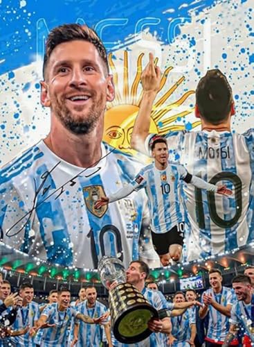 RUIYANMQ 1000 Stück Puzzle - Argentinian Soccer Player 10 Plakate - Personalisiertes Puzzle Spielzeug Für Erwachsene - Spiele Zur Stressreduktion In Der Familie - Ex50Zx RUIYANMQ 1000 Stück Puzzle - Argentinian Soccer Player 10 Plakate - Personalisiertes Puzzle Spielzeug Für Erwachsene - Spiele Zur Stressreduktion In Der Familie - Ex50Zx von RUIYANMQ