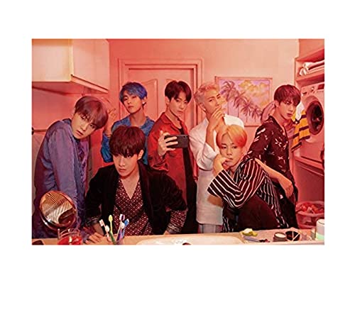RUIYANMQ 1000-Teiliges Puzzle Korean Star Singer Gifts BTS Adult Educational Intellectual Dekompression Toy Puzzles Fun Family Game for Kids von RUIYANMQ