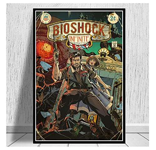 RUIYANMQ Bioshock Rapture Videospiel Retro Puzzles 1000 Stück Für Wandkunst Familienspiele Geschenke Erwachsene Kinder Spiele Lernspielzeug Uf4Vw von RUIYANMQ