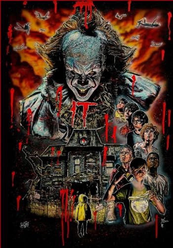 RUIYANMQ Das Holzpuzzle 1000 Stück Klassische Filme Stephen.King Poster Jigsaw Puzzle Für Erwachsene Familie'S Lernspielzeug Kq107Pz RUIYANMQ Das Holzpuzzle 1000 Stück Klassische Filme Stephen.King Poster Jigsaw Puzzle Für Erwachsene Familie'S Lernspielzeug Kq107Pz von RUIYANMQ