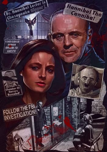 RUIYANMQ Holzpuzzle 1000 Teile Horrorfilm Schweigen Der Lämmer Poster Für Puzzle Familie Stressabbau Spiel Vg99Gz RUIYANMQ Holzpuzzle 1000 Teile Horrorfilm Schweigen Der Lämmer Poster Für Puzzle Familie Stressabbau Spiel Vg99Gz von RUIYANMQ