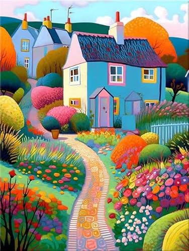 RUIYANMQ Jigsaw Puzzle 1000 Teile Abstrakte Bunte Stadt Kunst Poster Für Spaß Erwachsene Holzpuzzle Spielzeug Jy353Cz von RUIYANMQ