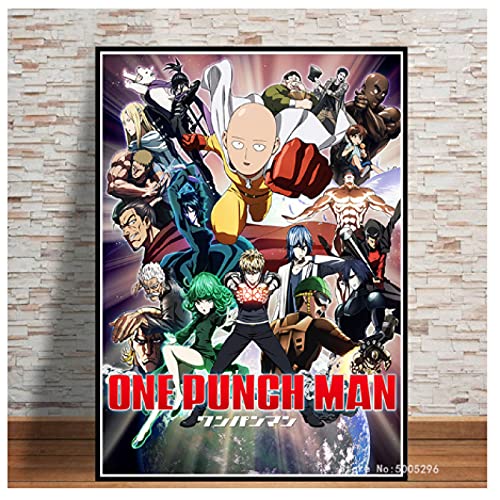RUIYANMQ One Punch Man Poster Anime Wandkunst Puzzle 1000 Stück Erwachsene Für Erwachsene Kinder Spiele Lernspielzeug Px432Yk von RUIYANMQ